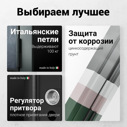 Коттедж Металл-Панель со стеклопакетом и багетом Белый RAL 9003